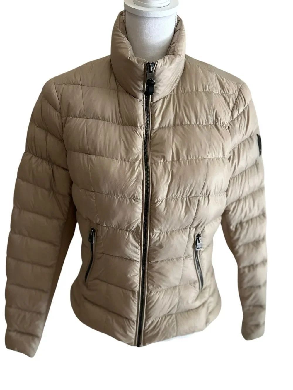 Mackage Beige Puffer Jacket Size Medium